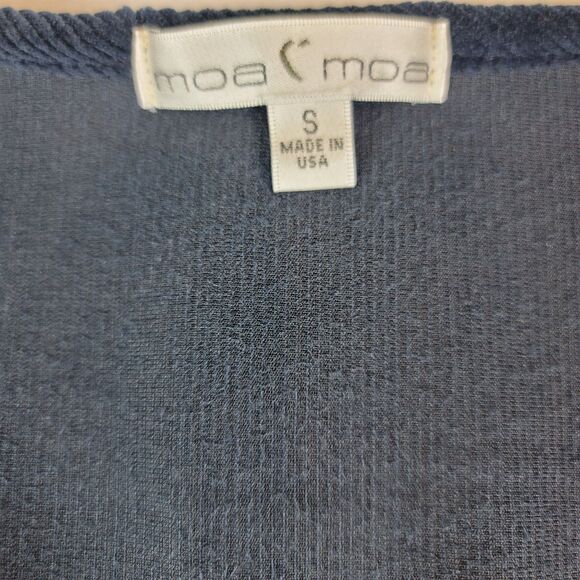 Moa Moa Blue Mini Dress, Size Small - Picture 2 of 5